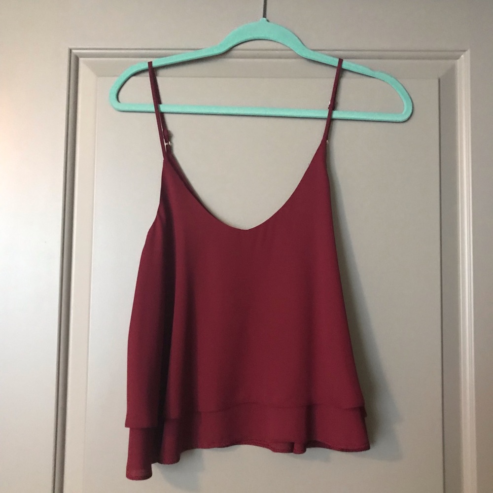 BuddyLove Maroon Holly Tank - Picture 2 of 4